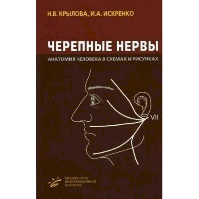 Черепные нервы. Анатомия человека в схемах и рисунках.  Атлас-пособие
