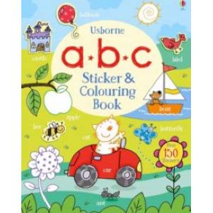 ABC Sticker and Colouring Book