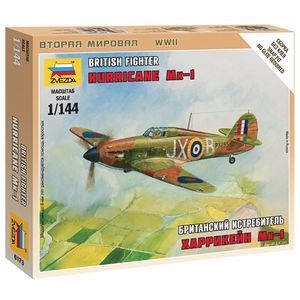 Британский истребитель Hurricane Mk-1.