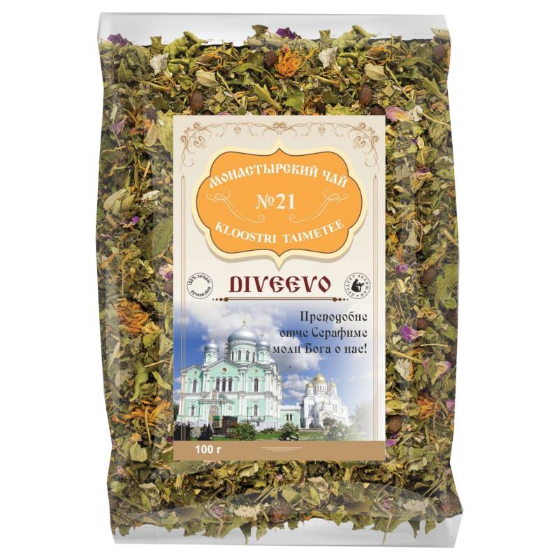 Монастырский чай №21 100 гр. Секрет Долголетия