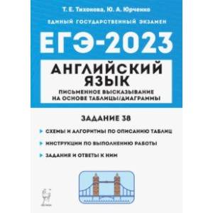 ЕГЭ 2023 Английский язык. Письменное высказывание на основе таблицы / диаграммы (задание 38)