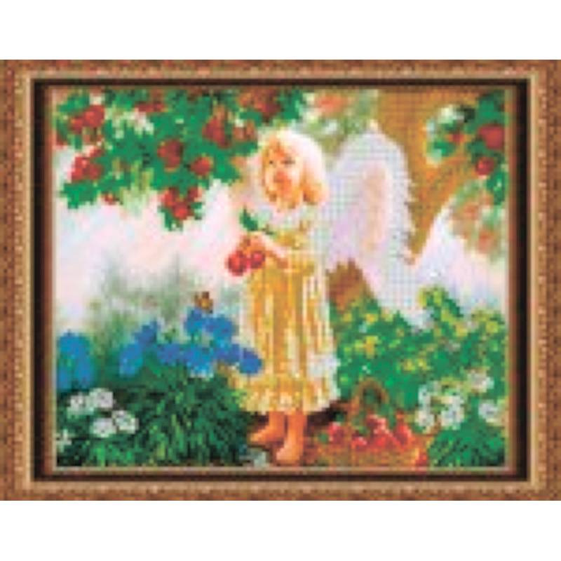 Набор для вышивания бисером «Ангелочек» 38*30 см