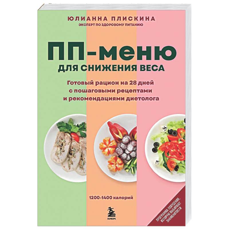 ПП меню для снижения веса. Готовый рацион на 28 дней с пошаговыми рецептами и рекомендациями диетолога