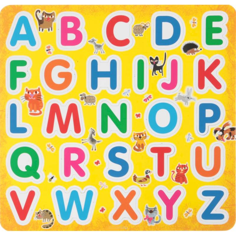 Английский алфавит на магнитах (Еврослот + методичка)