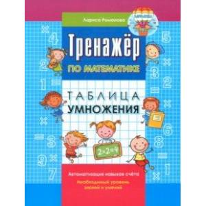 Тренажер по математике. Таблица умножения
