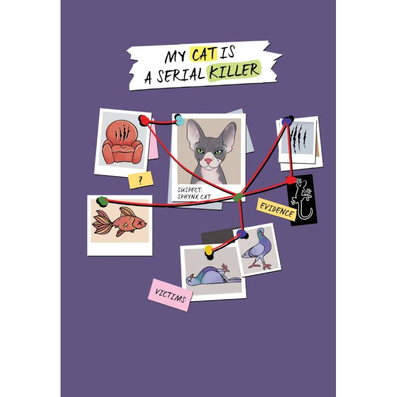 Блокнот My Cat Is a Serial Killer