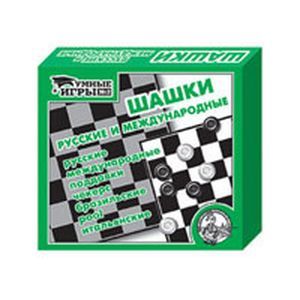 Шашки. Русские и международные