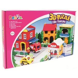 3D пазл. Конструктор мягкий, 93 детали 'Городской домик' (M5912)