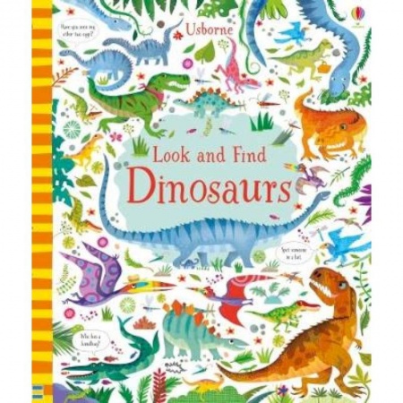 Изучение языков, книга Look and Find. Dinosaurs купить по скидке