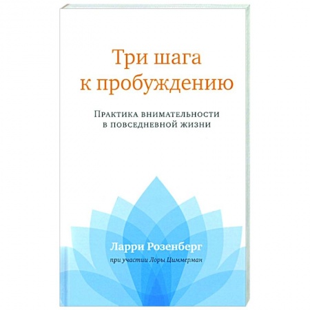 Эзотерика. Оккультизм, книга Три шага к пробуждению. Практика внимательности купить по скидке