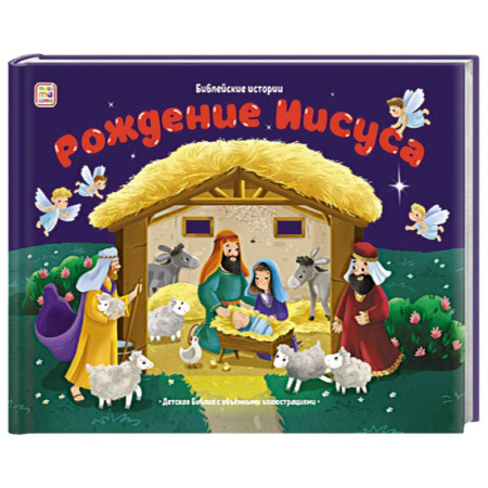 Религиозная литература для детей, книга Библейские истории. Рождение Иисуса купить по скидке