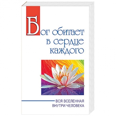 Эзотерика. Оккультизм, книга Бог обитает в сердце каждого. Вся вселенная внутри человека купить по скидке