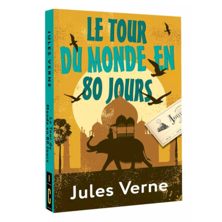 Домашнее чтение на французском языке, книга Le Tour du Monde en 80 Jours купить по скидке