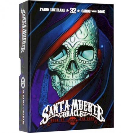 Гадание по картам Таро, книга Оракул Святой Смерти купить по скидке