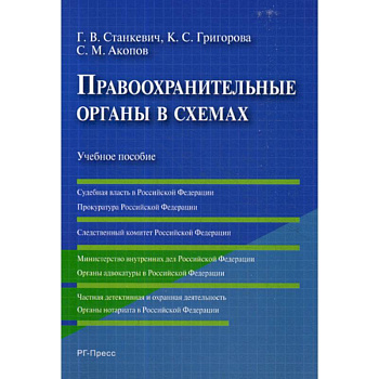 Правоохранительные органы в схемах