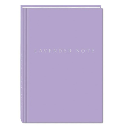Lavender Note. Мои лавандовые мечты. Блокнот с цветными страницами