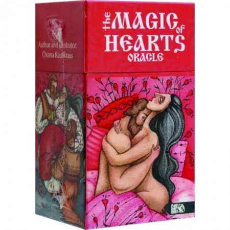 Гадание по картам Таро, книга Oracle magic of hearts купить по скидке